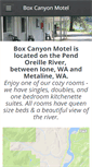 Mobile Screenshot of boxcanyonmotel.com